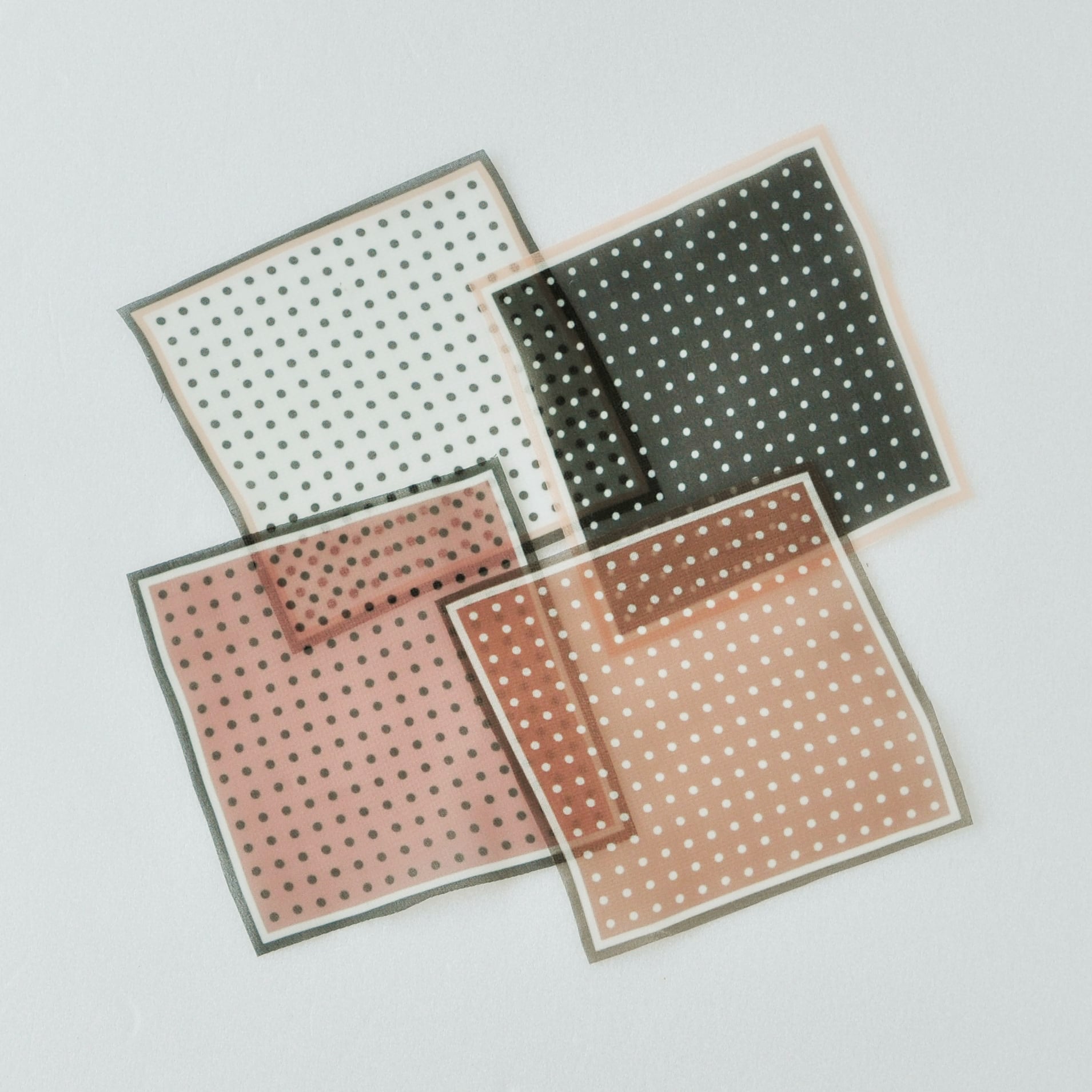 シフォンスカーフ-Dot-