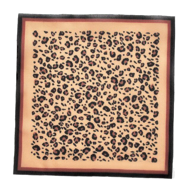 シフォンスカーフ-Leopard-
