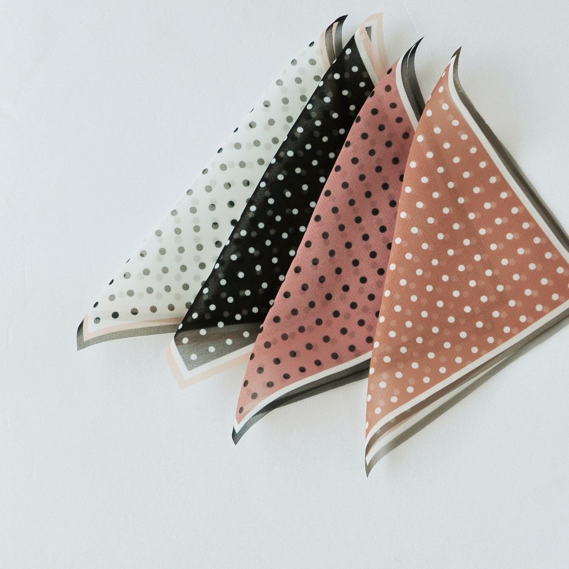 シフォンスカーフ-Dot-
