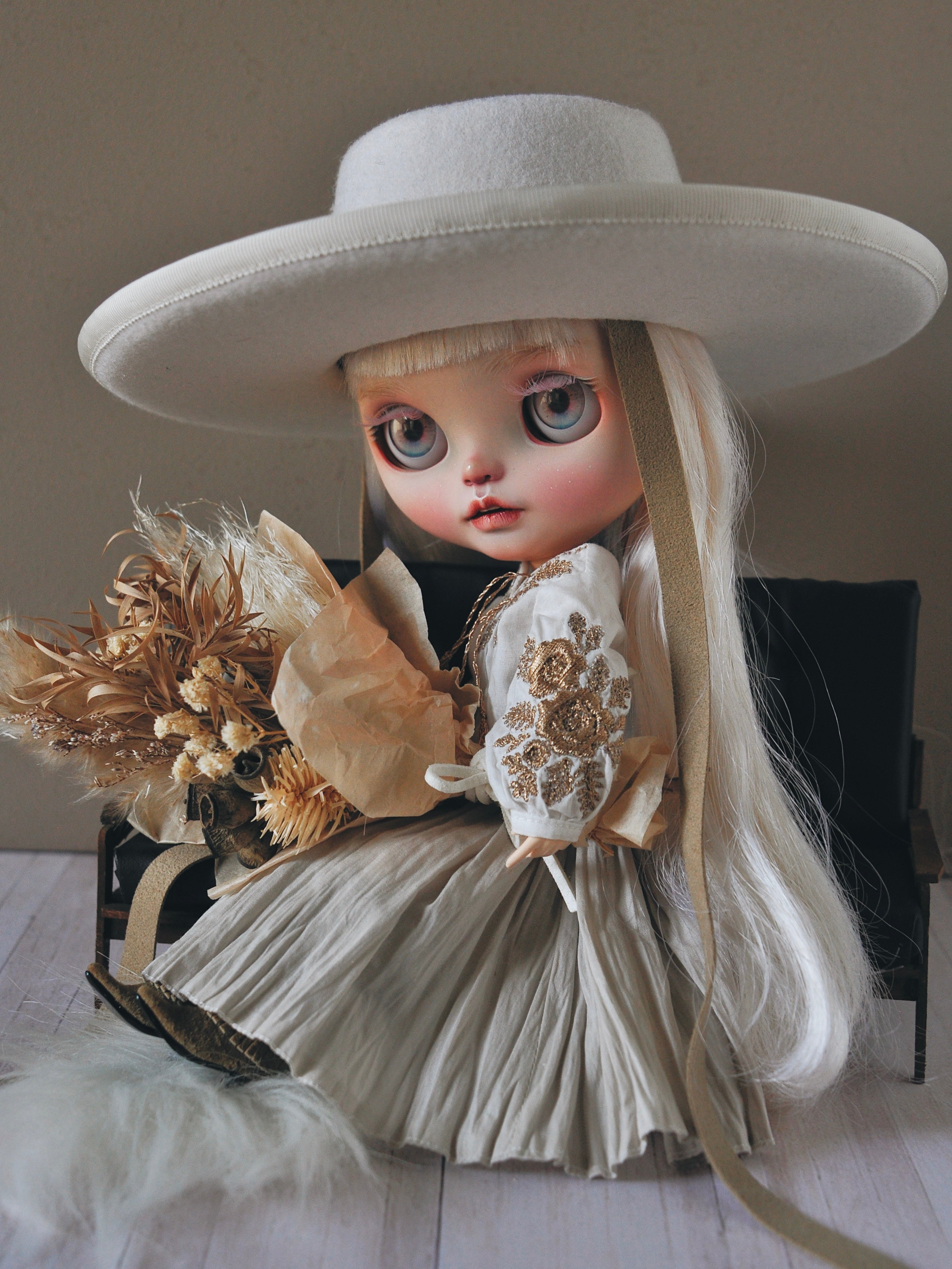 Petit Luxe -刺繍Blouse- 2025SS