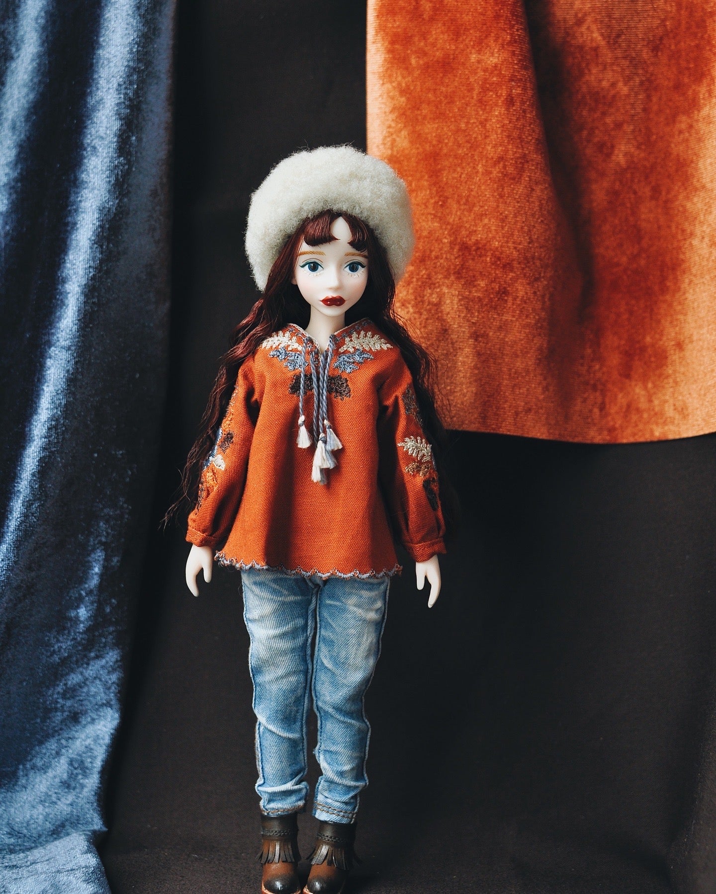 Petit Luxe -刺绣衬衫-