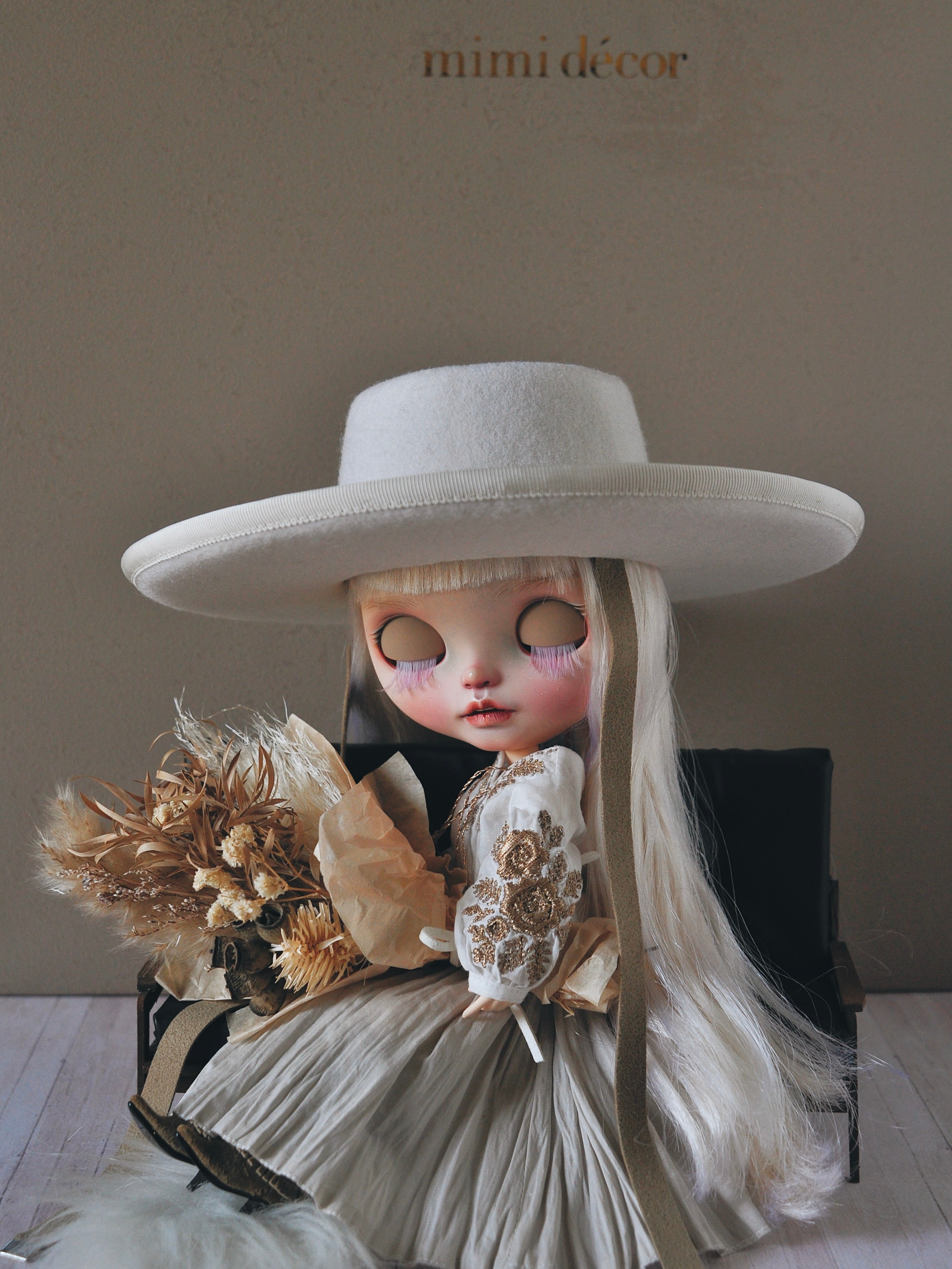 Petit Luxe -刺繍Blouse- 2025SS