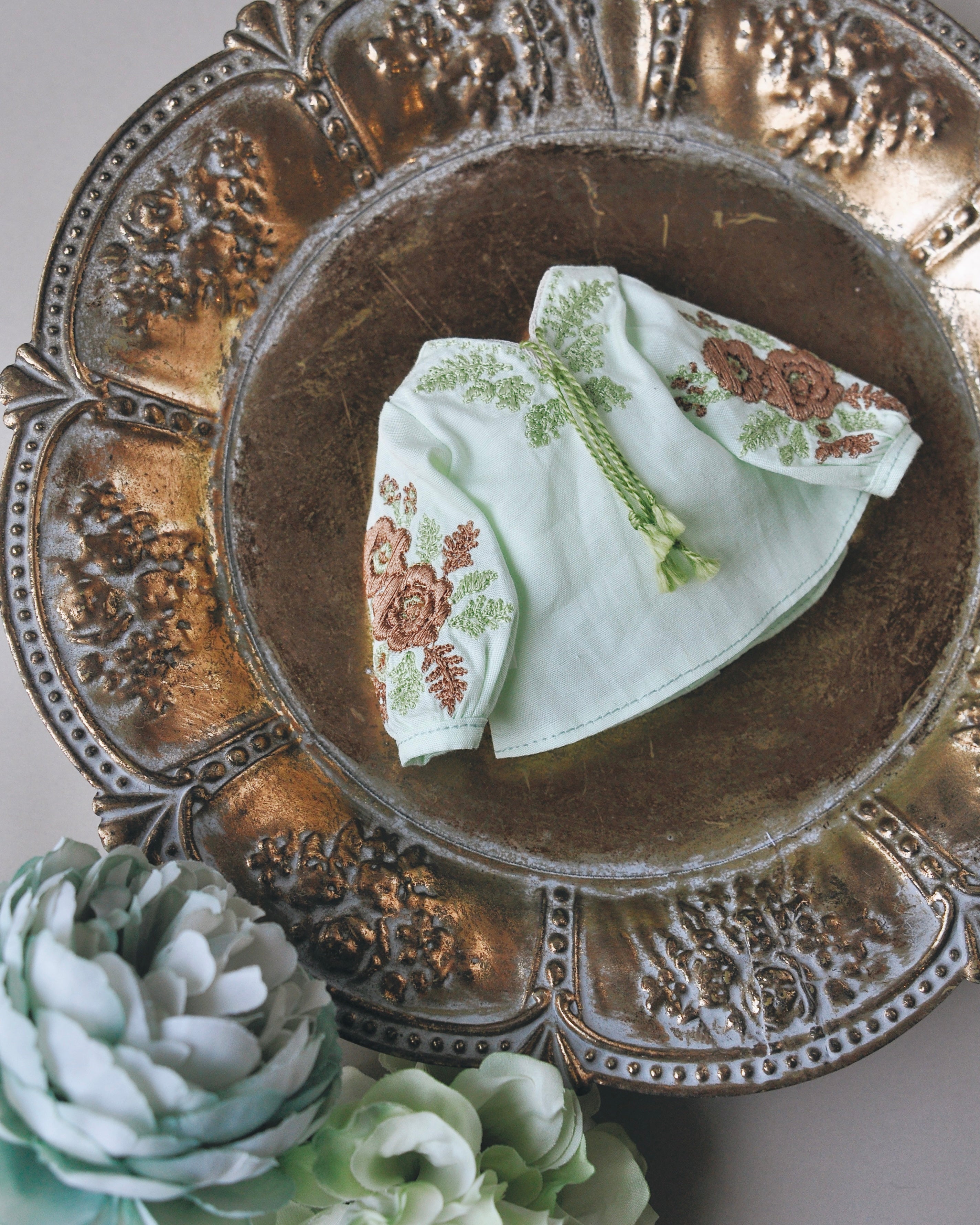 Petit Luxe -刺繍Blouse- 2025SS
