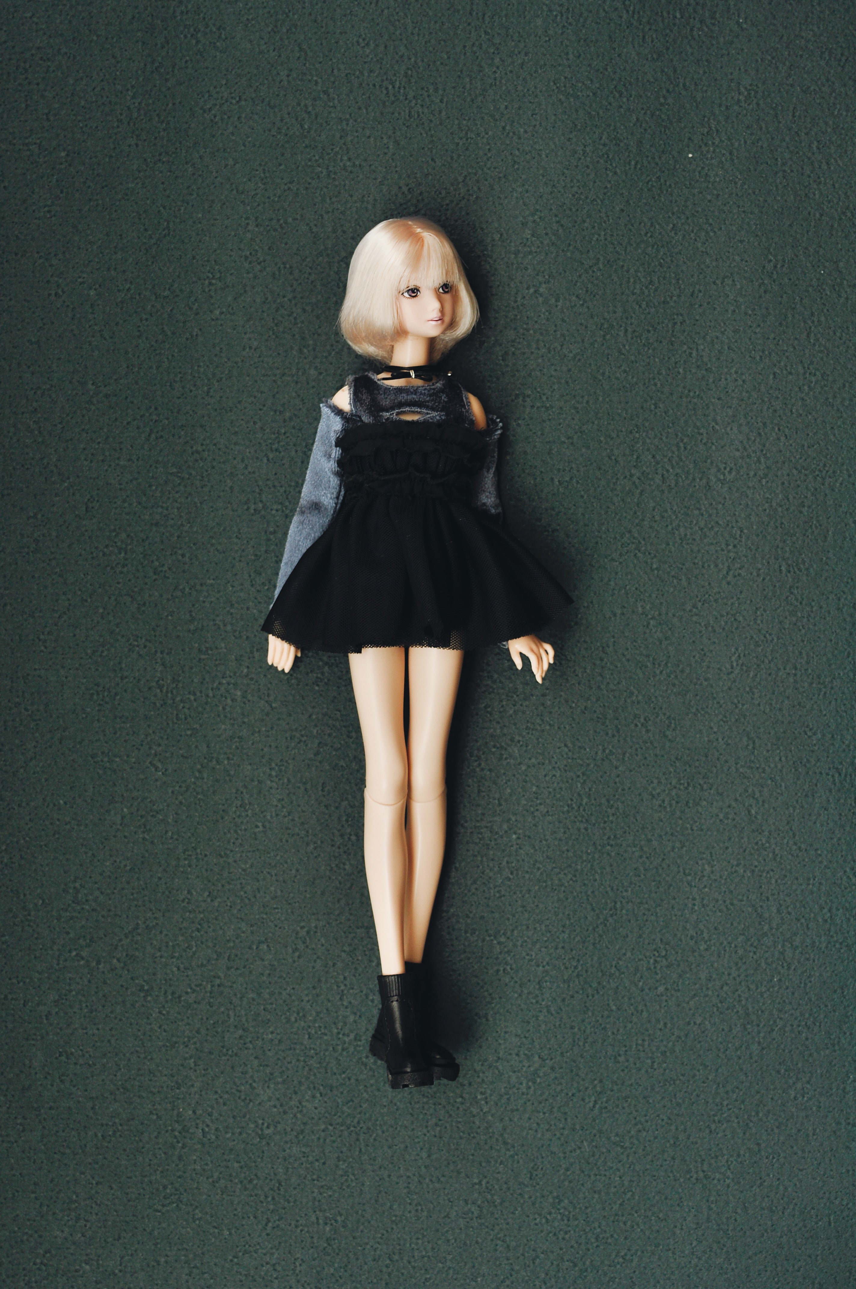 镂空丝绒三件套