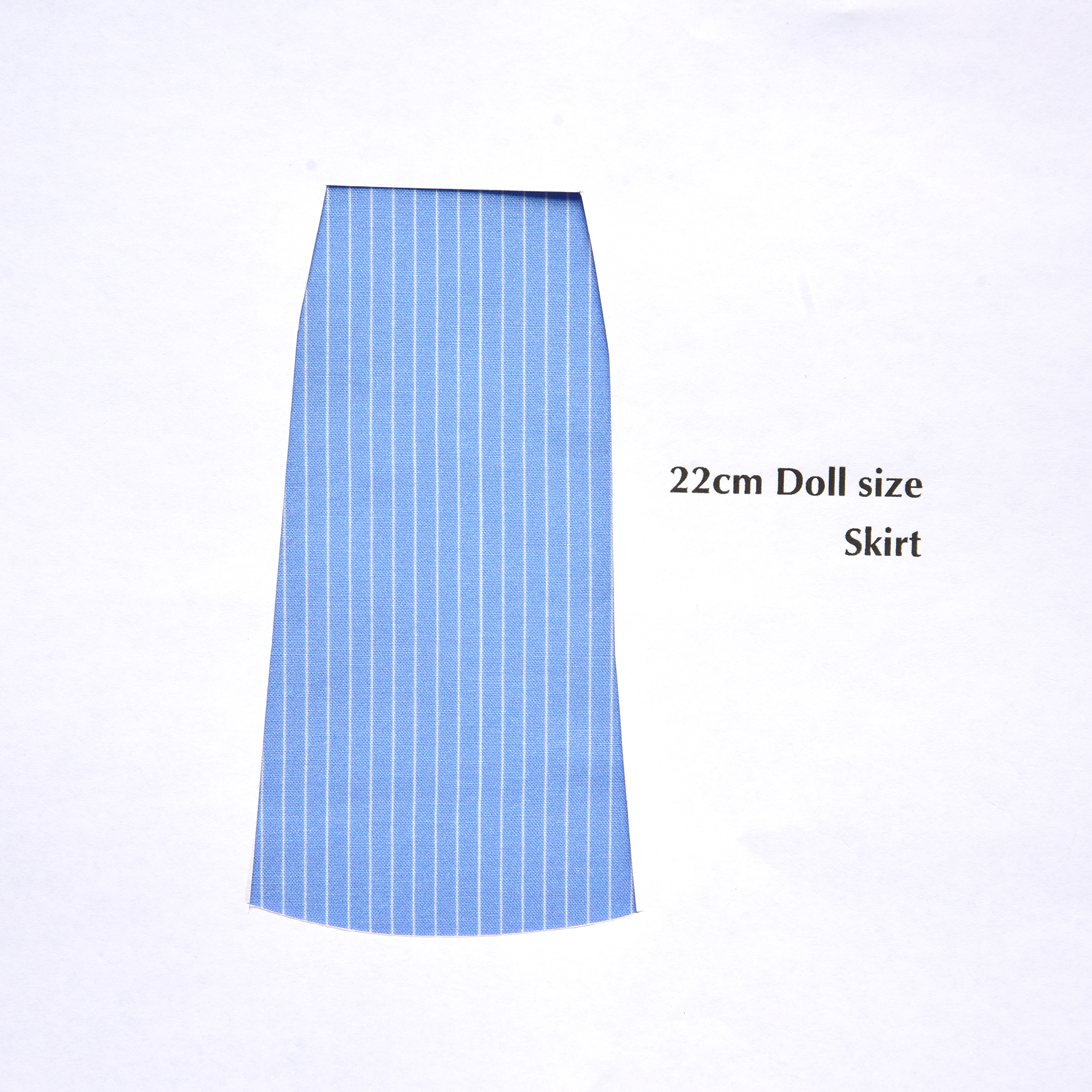 Doll Shirt Stripe-Bacic Blue-