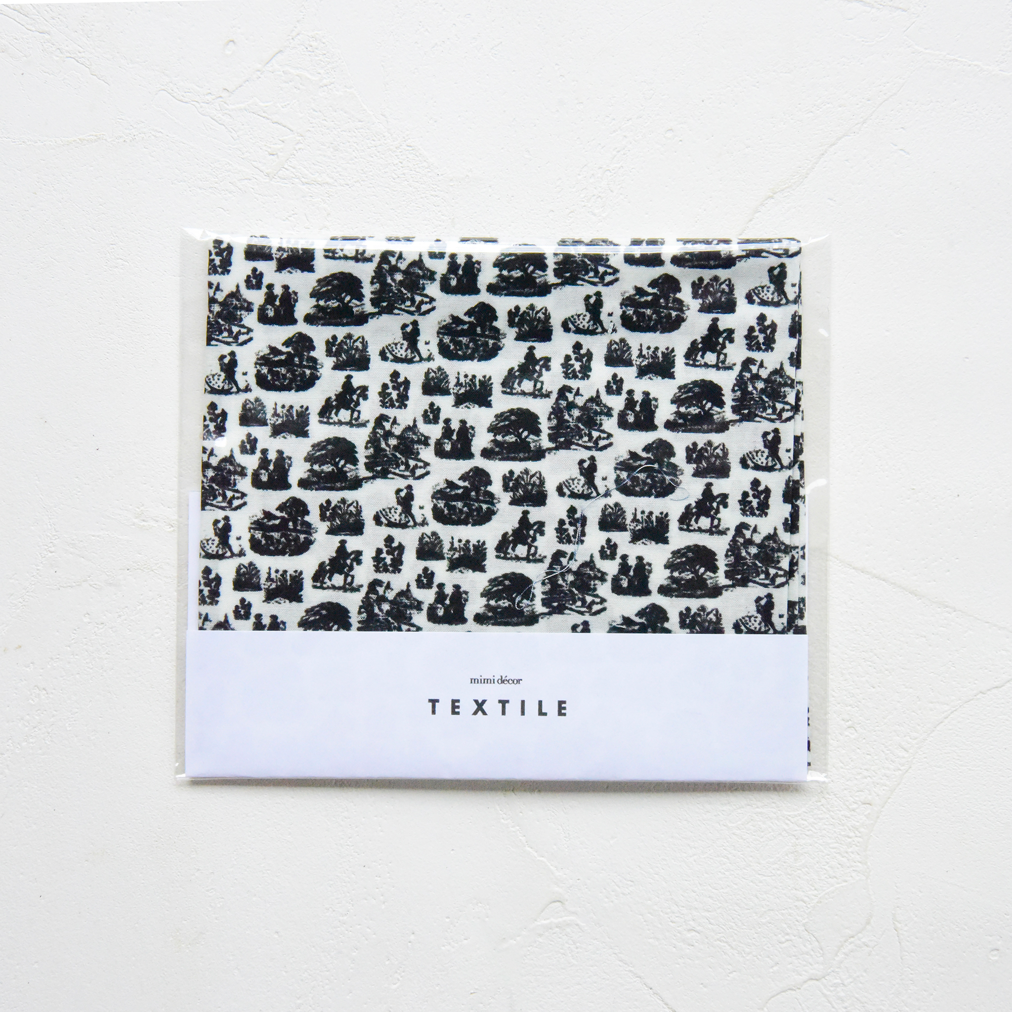 toile de Jouy-トワルドジュイ- Black
