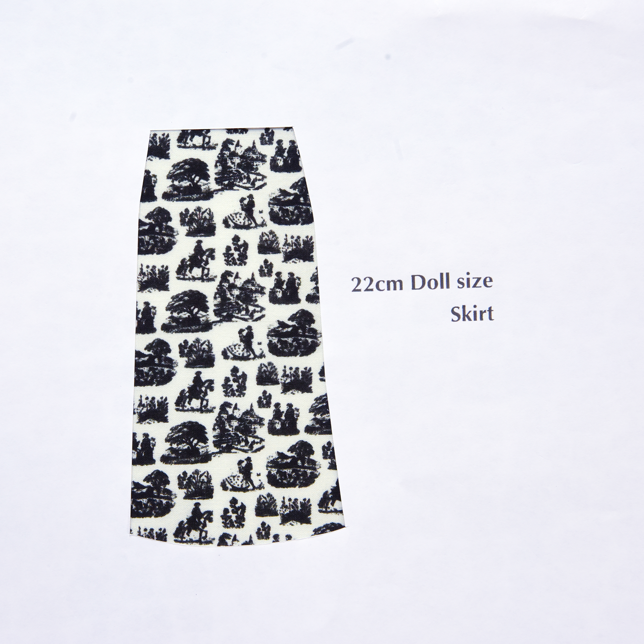 toile de Jouy-トワルドジュイ- Black