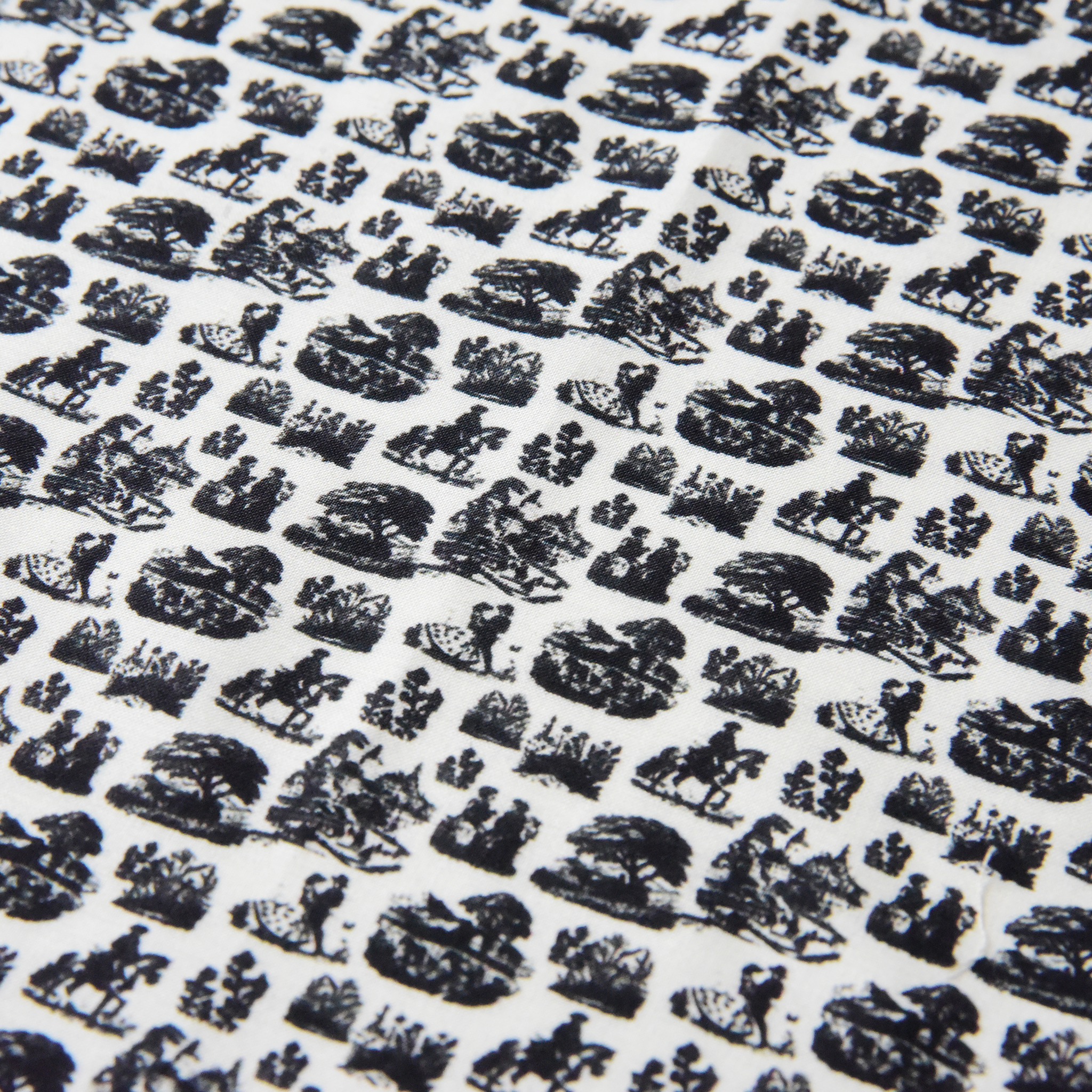 toile de Jouy-トワルドジュイ- Black