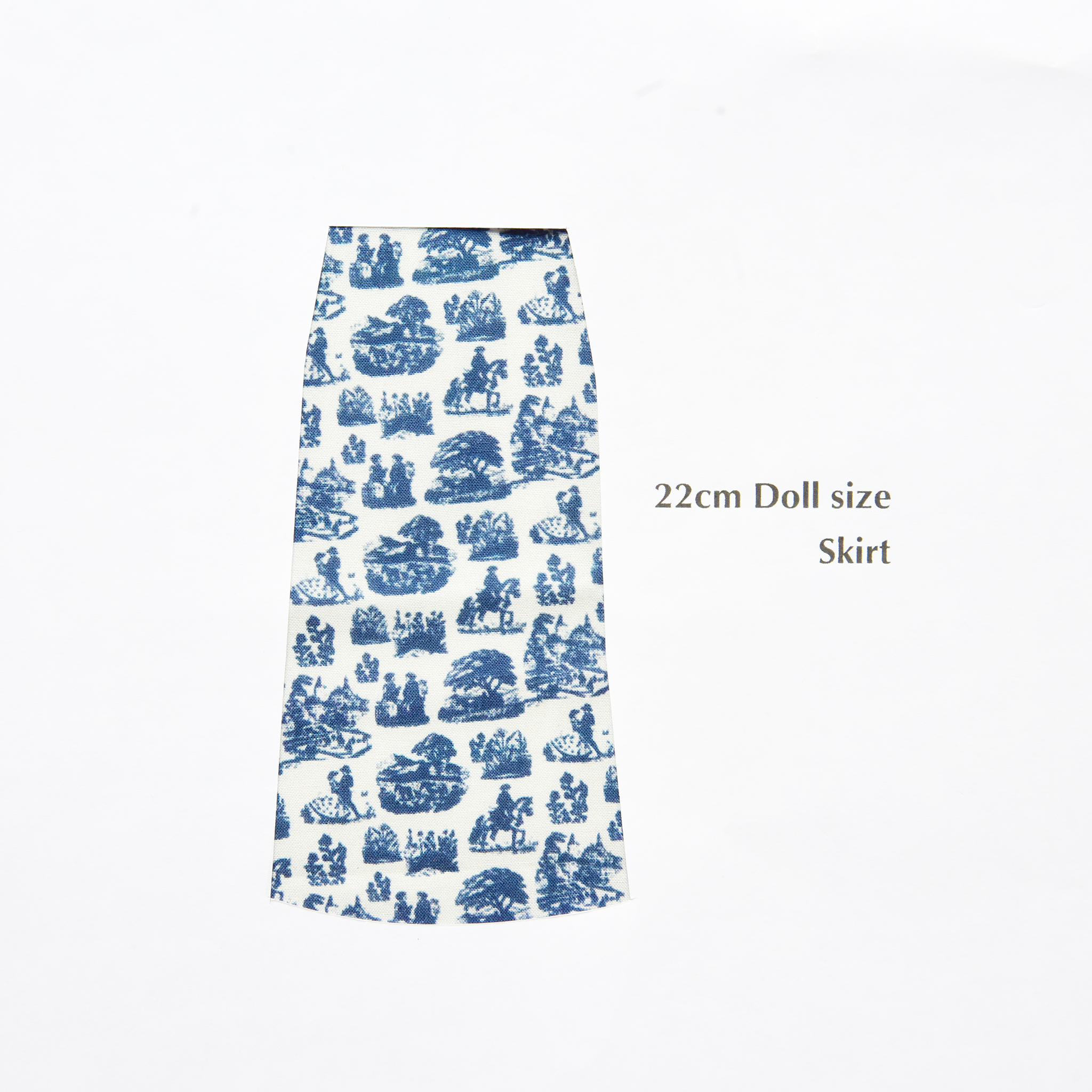 toile de Jouy-トワルドジュイ- Blue Gray